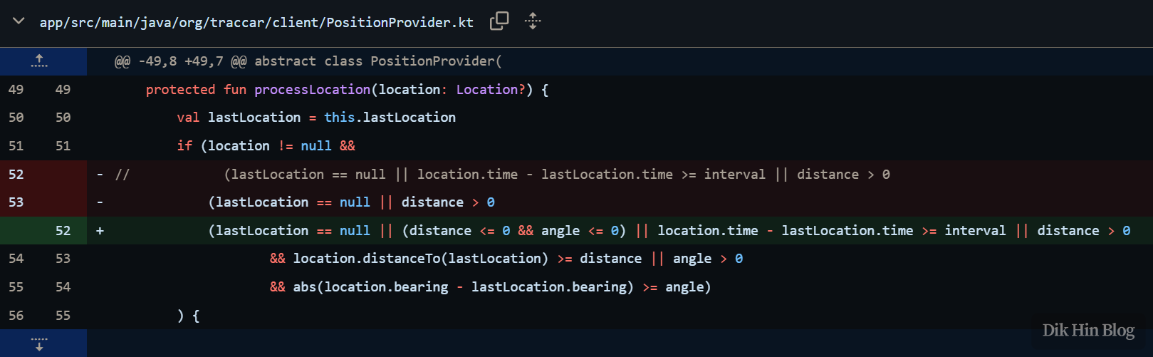 Optimize interval handling