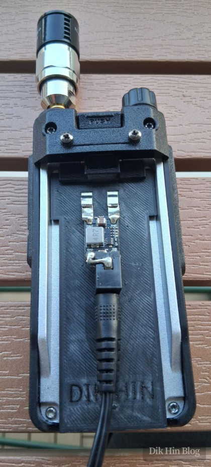 Connected to external power